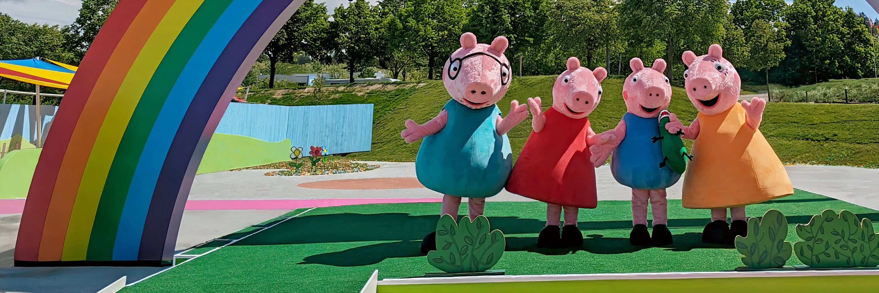Peppa Wutz im PEPPA PIG Park