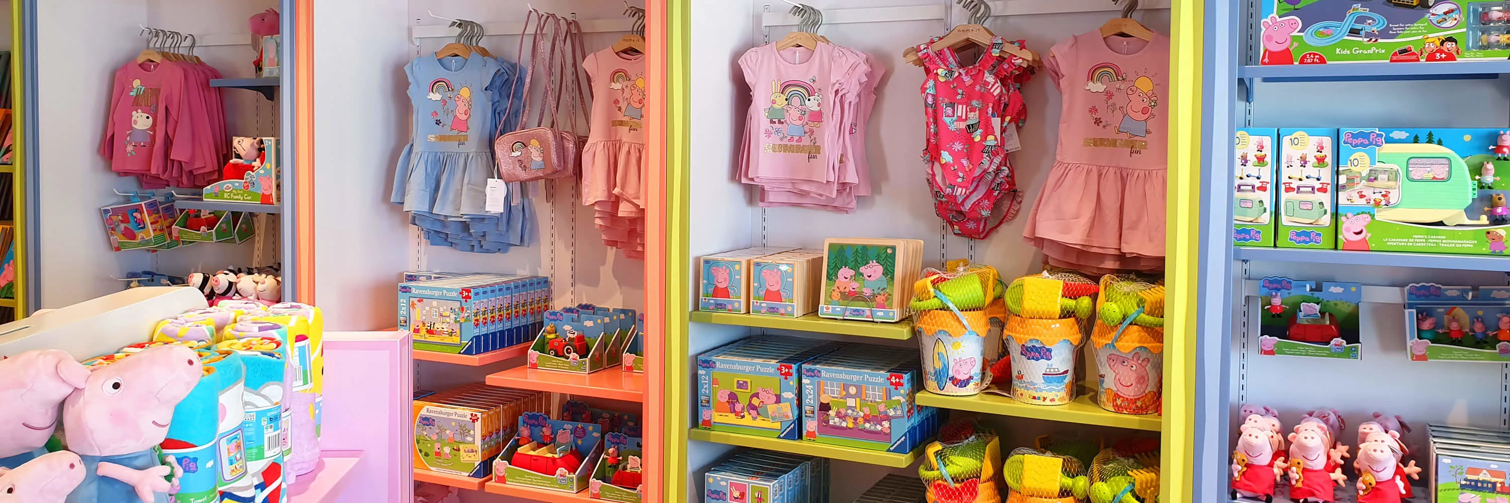 Herr Fuchs Laden im Peppa Pig Park in Günzburg