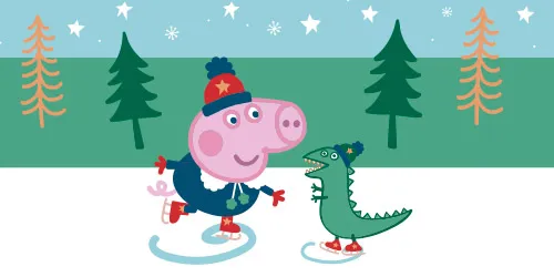PEPPA PIG Park Weihnachtsgeschenk Jahreskarte Kids
