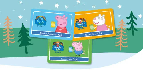PEPPA PIG Park Annual Passes Christmas Offer
