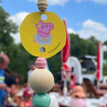 Hallo Baby Party im PEPPA PIG Park mit Sonnenfänger