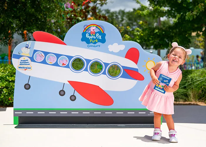 Peppas Weltreise im PEPPA PIG Park 01