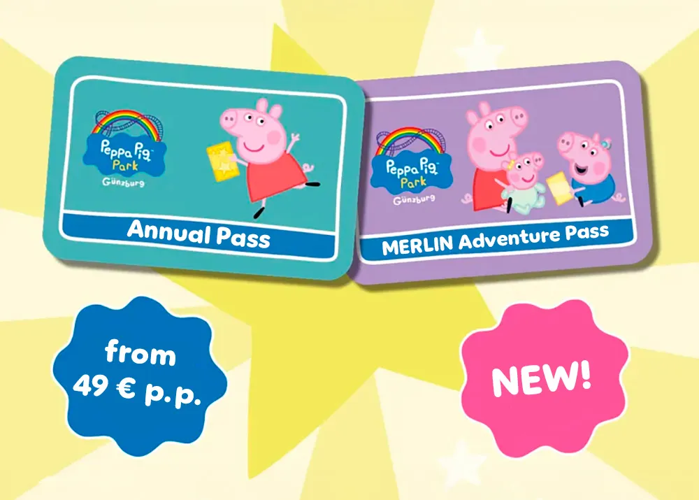 PEPPA PIG Park Annual Passes Sale