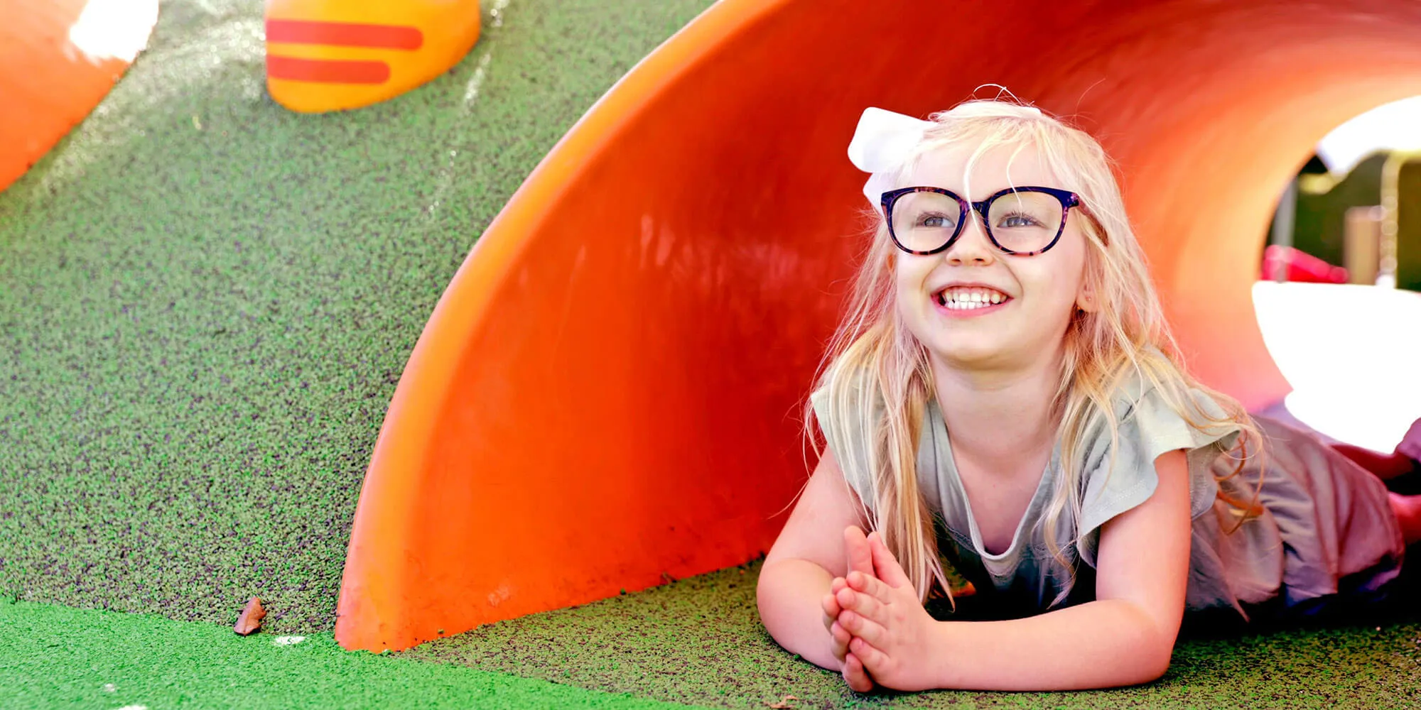 Luisa Löffels Spielplatz im Peppa Pig Park in Deutschland