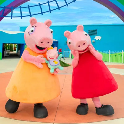 Mama Wutz und Peppa Wutz und Baby Evie