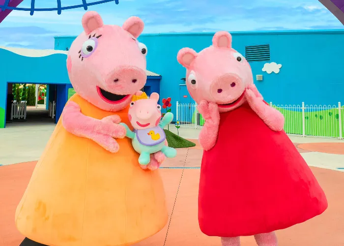 Mama Wutz und Peppa Wutz und Baby Evie