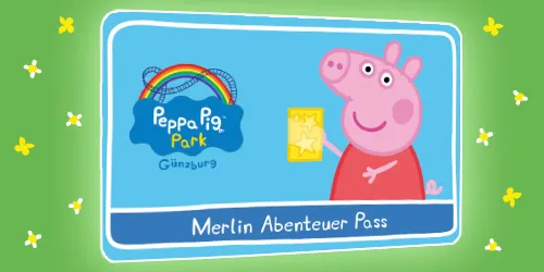 PEPPA PIG Park Merlin Abenteuerpass Box