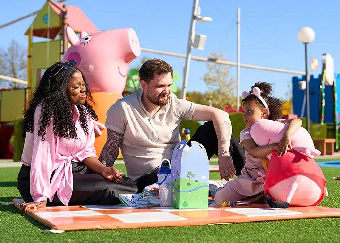 Peppa Pig Picnic Box at PEPPA PIG Park