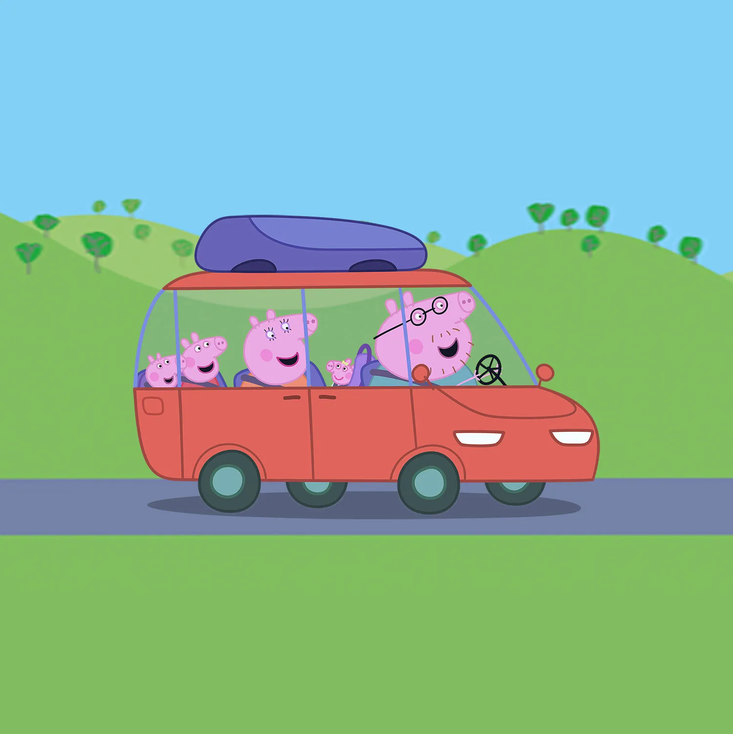 Anfahrt mit dem Auto zum PEPPA PIG Park in Günzburg