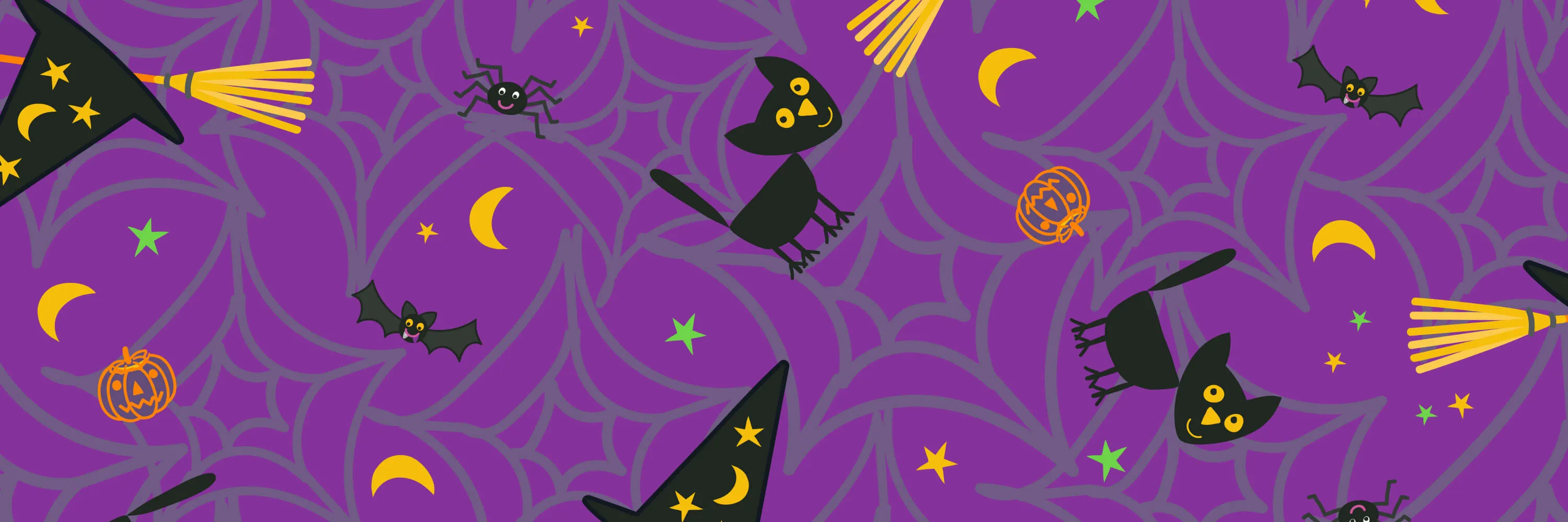 Peppa Pig Halloween Pattern