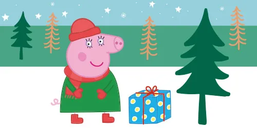 PEPPA PIG Park Weihnachtsgeschenk Ticket