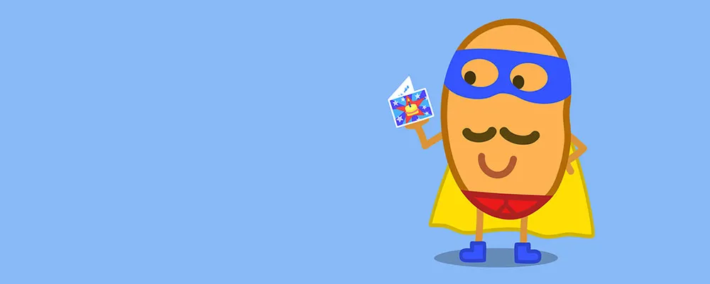 PEPPA PIG Park Redeem Voucher with Mr. Super-Potato
