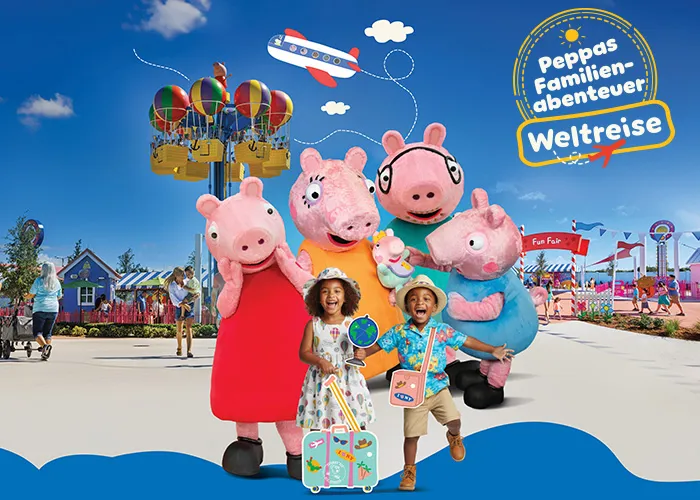 Peppas Familienabenteuer Weltreise PEPPA PIG Park Event