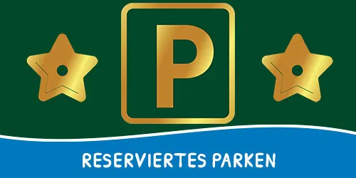 Reserviertes Parken im PEPPA PIG Park in Günzburg