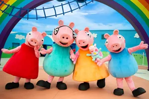 Tageskarten für den PEPPA PIG Park mit Familie Wutz